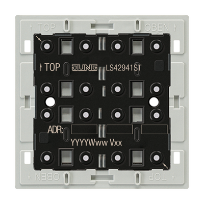 KNX Tastsensor-Modul Universal, 4fach, F40, Secure, Serie LS