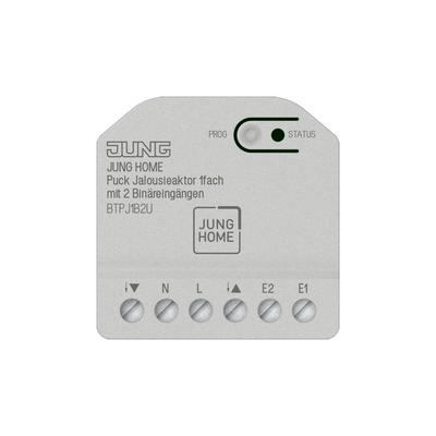 JUNG HOME Puck Jalousieaktor 1fach mit 2 Binäreingängen