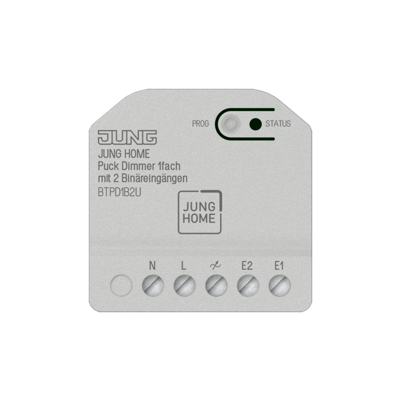 JUNG HOME Puck Dimmer 1fach mit 2 Binäreingängen