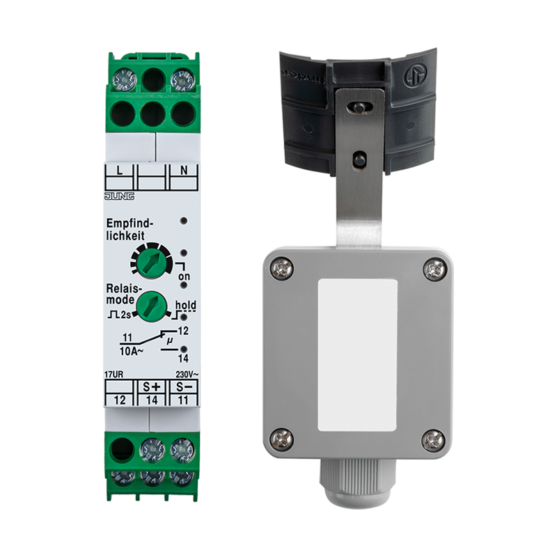 Umsetzer mit Regensensor