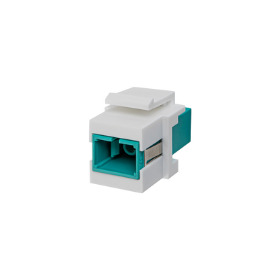 Glasfaser Keystone-Modul, aqua