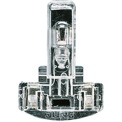 Glimmlampe für Schalter und Taster, weiß, 0,5 mA