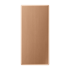 Abdeckung in Tastenfarbe, F50, Metall, PVD-beschichtet, Serie LS, Bronze gebürstet