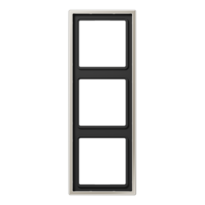 Rahmen 3fach, LS 990, IP 44, Edelstahl, senkrechte und waagerechte Montage