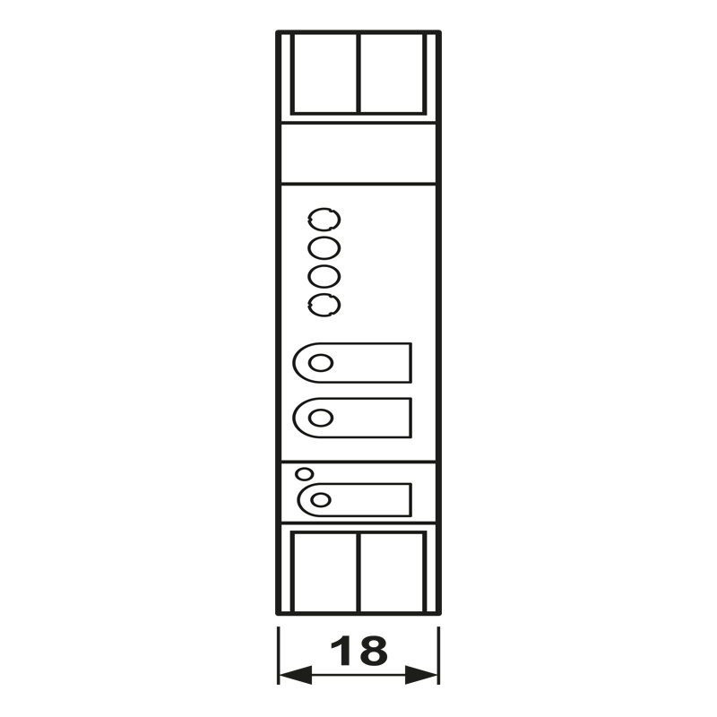 KNX Bereichs-/Linienkoppler, REG, 1 TE, Secure – Bild 2 von 2