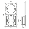 Tastsensor-Erweiterungsmodul, 4fach, F40