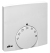 Funk-Raumtemperatursensor, Aufputz superflach, Sollwertsteller