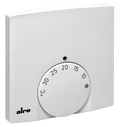 Funk-Raumtemperatursensor, Aufputz superflach, Sollwertsteller