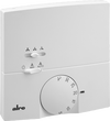 Raumtemperaturregler, Heizen/Kühlen, Aufputz, 230VAC, 3-stufiger Lüfterausgang 0…10V oder dynamisch 0…10V