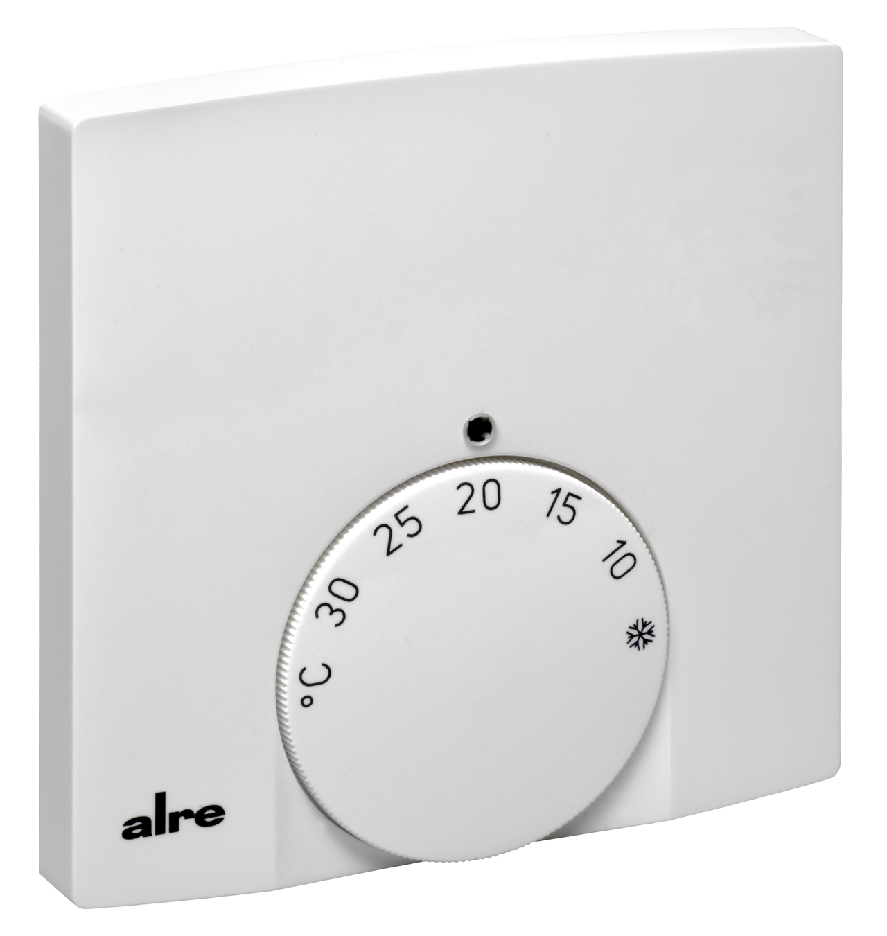 Raumtemperaturregler, Heizen/Kühlen, Aufputz superflach, 230VAC, geräuschlos (Triac)
