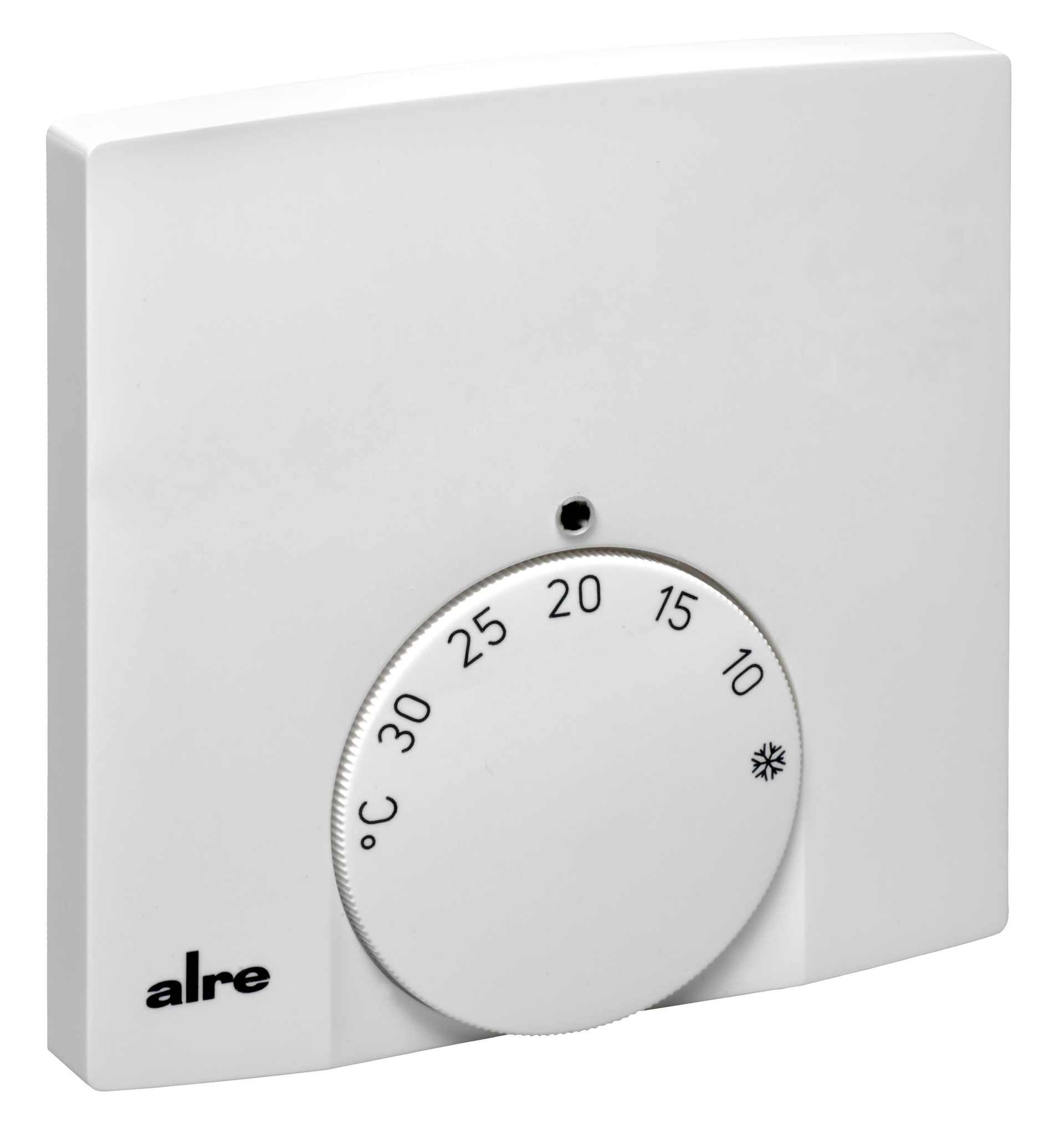 Raumtemperaturregler, Heizen/Kühlen, Aufputz superflach, 230VAC, geräuschlos (Triac)