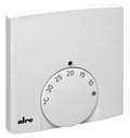 Raumtemperaturregler, Heizen/Kühlen, Aufputz superflach, 24VAC, geräuschlos (Triac)
