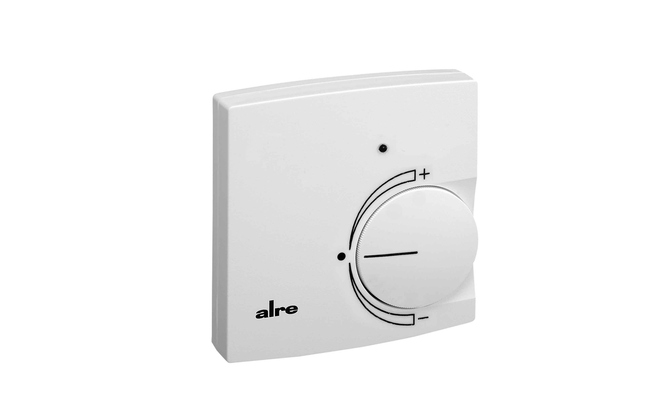Raumtemperaturregler, Heizen/Kühlen, Aufputz, 24VAC/VDC, Ausgang 0…10V/10…0V, 2-/4-Rohr