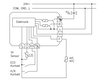 Raumtemperaturregler für Kühldecken, UP, 24VAC/VDC, Schalter Aus/Komfort/ECO