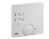 Raumtemperaturregler, Heizen/Kühlen, Aufputz, 230VAC, 3-stufiger Lüfterausgang