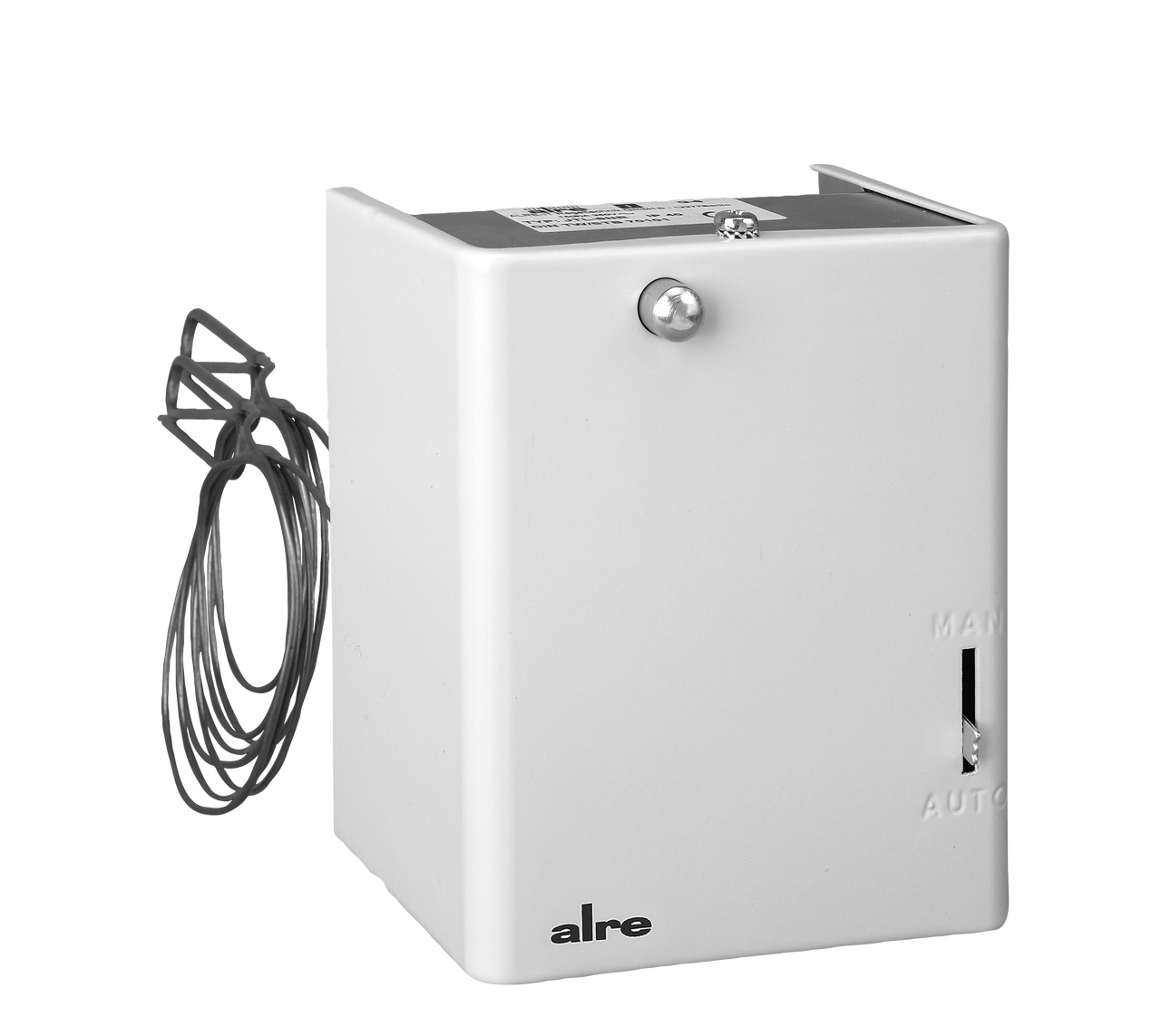 Lufterhitzer-Thermostat, 70…95°C (Brenner), 20…70°C (Ventilator), 100°C (STB), Kapillarlänge 1250mm
