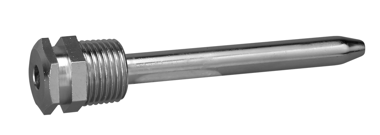 Tauchhülse, 200mm, V4A (1.4571), Durchmesser InnenxAußen 7,5x10mm