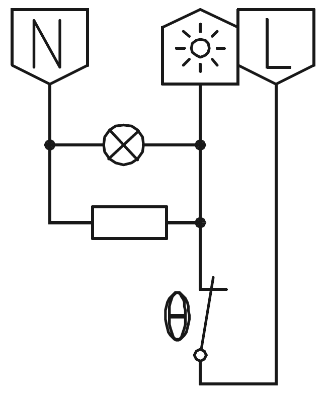 Raumtemperaturregler UP, 230VAC, Öffner, Anzeige Heizen – Bild 8 von 8