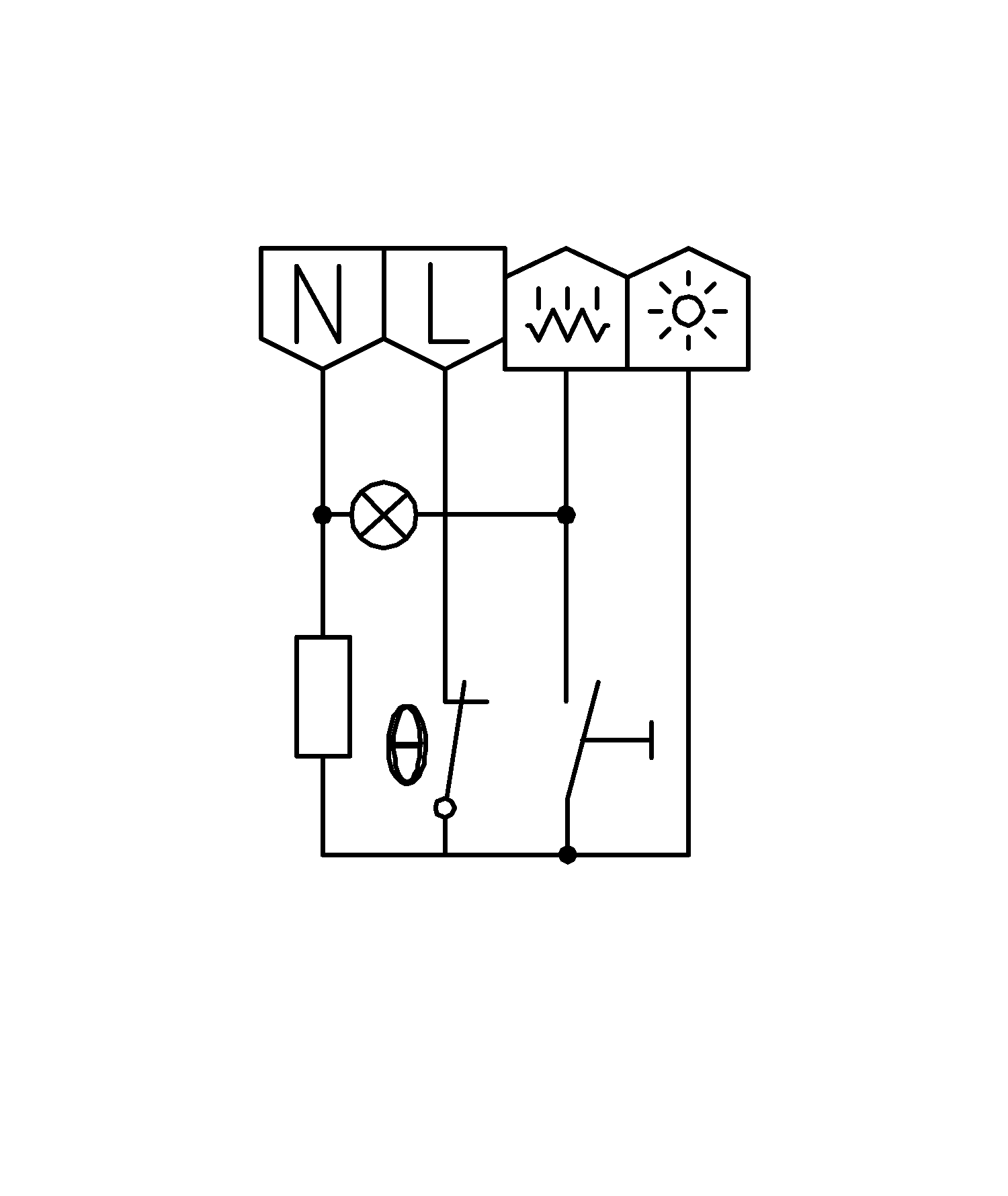 Raumtemperaturregler UP, 230VAC, Öffner, Anzeige/Schalter Zusatzheizung, alre-Rahmen, Abdeckung 50x50mm, reinweiß, glänzend – Bild 8 von 8