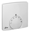 Raumtemperaturregler, Aufputz superflach, 5…30°C, 230VAC, 2(1)A, Öffner