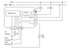 Raumtemperaturregler für Kühldecken, UP, 24VAC/VDC, Schalter Aus/Komfort/ECO