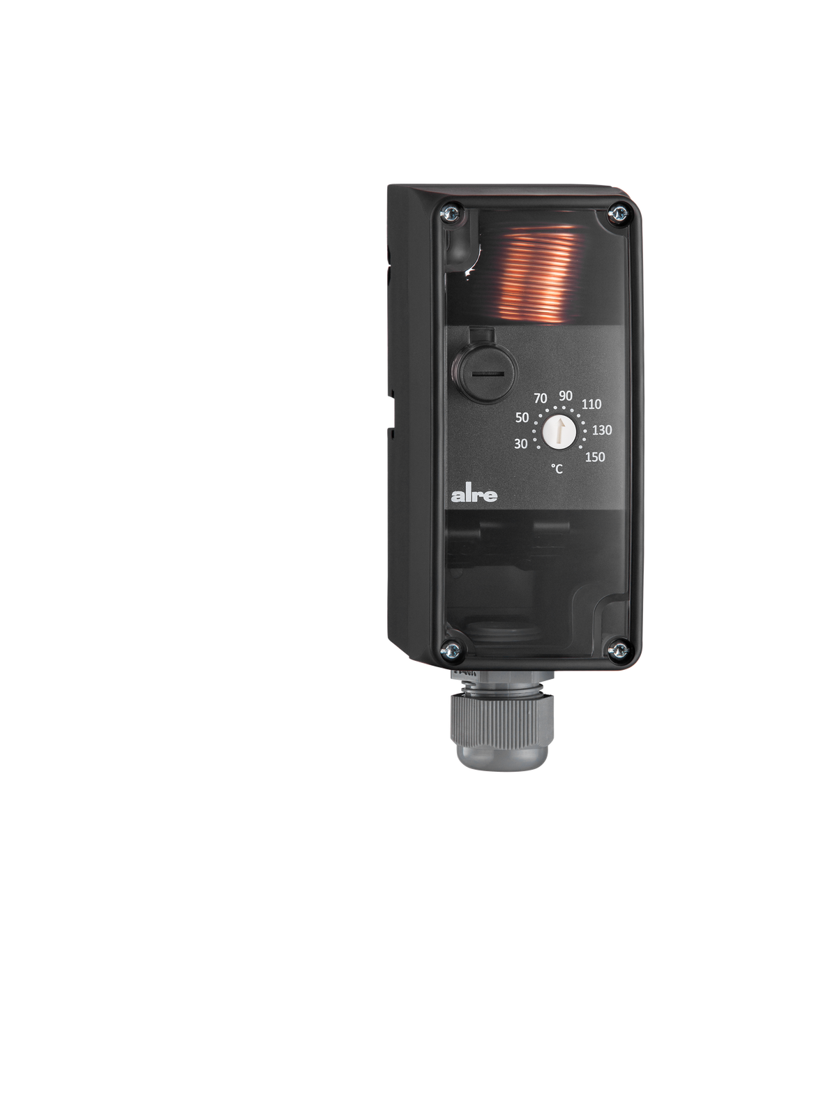 Universalkapillarthermostat, 20…150°C, Hysterese -10…-15K, STB, Inneneinstellung, Außenrückstellung