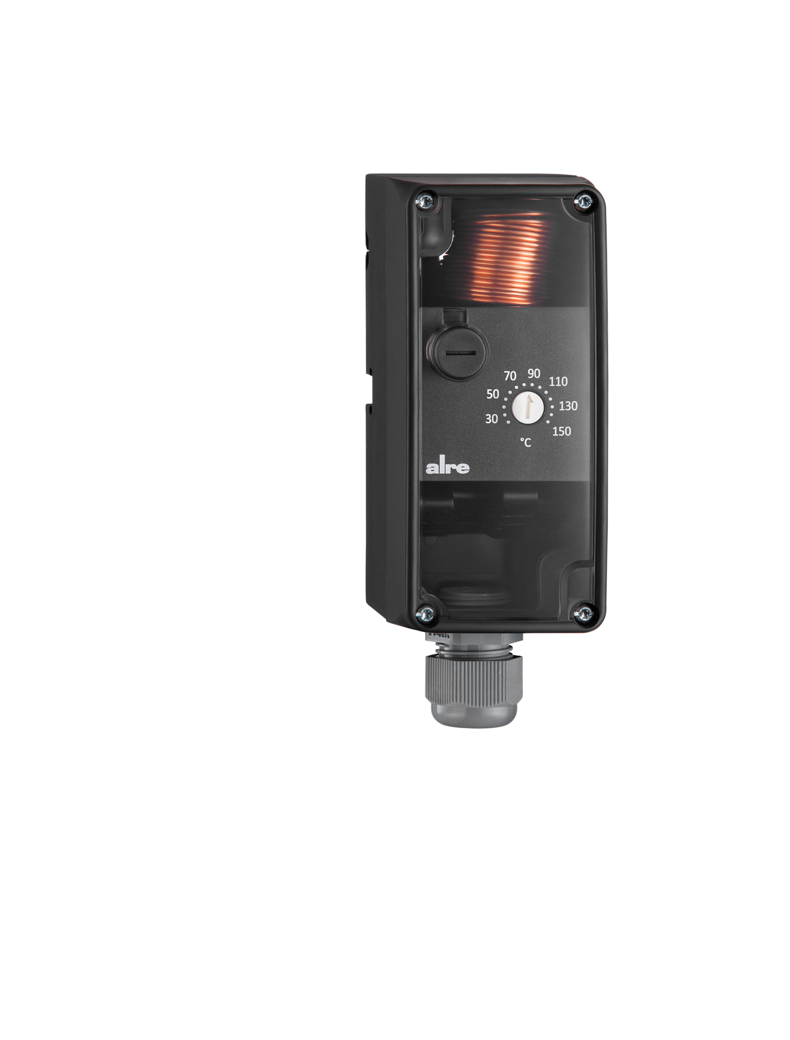 Universalkapillarthermostat, 20…150°C, Hysterese -10…-15K, STB, Inneneinstellung, Außenrückstellung