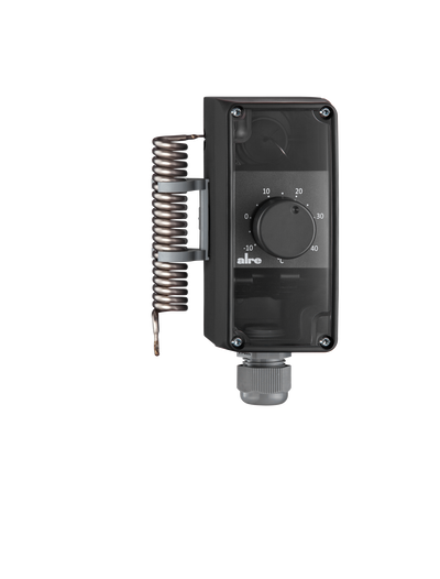 Anlagenraumthermostat, -10…40°C, Hysterese 1,3K, TR, Außeneinstellung