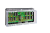 Klemmenleiste, max. 6 Raumthermostate und 12 Stellantriebe, IP20