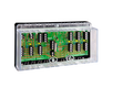Klemmenleiste, max. 6 Raumthermostate und 12 Stellantriebe, IP20