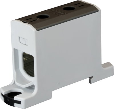 KVIAC 1-polig bis 95qmm schwarz 250A Cu / 220A Al