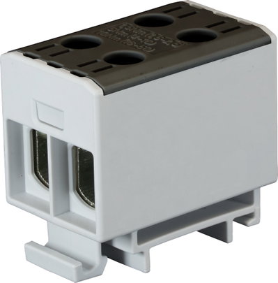 KVIAC 1-polig bis 50qmm schwarz 320A Cu / 290A Al