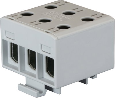 KVIAC 3-polig  2.5-50²mm grau 160A Cu / 120A Al, 3/3