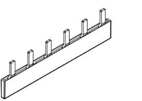 Phasenschiene, Eurovario, 1-polig, Steg, 16qmm