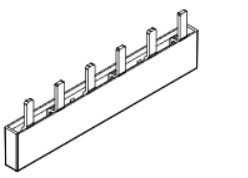 Phasenschiene, Eurovario, 2-polig, Steg, 16qmm