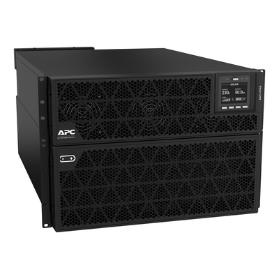 Smart-UPS On-Line, 15kVA/15kW, Rack/Tower, 230V/380V..415V, Festverdrahtung 3-adrig (1P+N+E) + 5-adrig (3P+N+E), Netzwerkkarte, o. Rack-Einbausatz