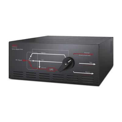 APC Service-Bypassfeld 230 V, 125 A, fest verdrahteter Eingang, Ausgang (8) IEC-320 C19