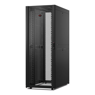 NetShelter SX Netzwerkgehäuse mit schwarzen Seitenteilen, 42 HE, 750 mm breit x 1200 mm tief