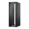 NetShelter SX Netzwerkgehäuse mit schwarzen Seitenteilen, 48 HE, 750 mm breit x 1200 mm tief