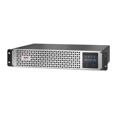Smart-UPS, Line Interactive, 750VA, Lithium-ion, Rack/Tower, 2HE, 230V, 6 IEC 13-Ausgänge, SmartConnect-Port+SmartSlot, kurze Tiefe, AVR, LCD