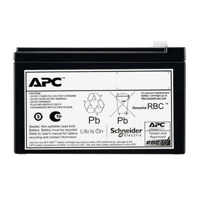APC Ersatzbatterie Nr. 205, VRLA, 9Ah, 72V DC, mit 2 Jahren Garantie