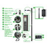APC Rack PDU 9000 Switched, Null HE, 16A, 230V, (21) C13 + (3) C19, IEC309 Cord