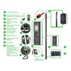 APC Rack PDU 9000 Switched, Null HE, 11,0 kW, 230 V, (21) C13 + (3) C19