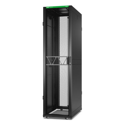 APC NetS HElter SX Server Rack Gen 2, 48 HE, 2258H x 600W x 1070D mm, mit Seitenwänden, Schwarz