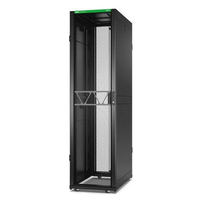APC NetS HElter SX Server Rack Gen 2, 48 HE, 2258H x 600W x 1070D mm, mit Seitenwänden, Schwarz