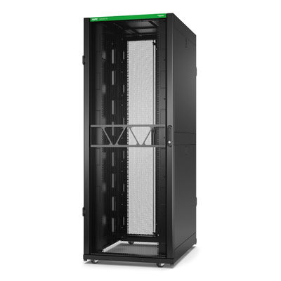 APC NetS HElter SX Server Rack Gen 2, 42 HE, 1991H x 750W x 1070D mm, mit Seitenwänden, Schwarz