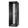 APC NetS HElter SX Server Rack Gen 2, 48 HE, 2258H x 750W x 1070D mm, mit Seitenwänden, Schwarz