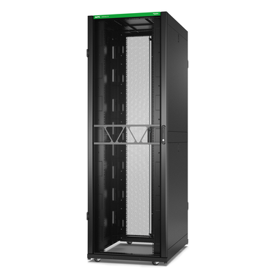 APC NetS HElter SX Server Rack Gen 2, 48 HE, 2258H x 750W x 1070D mm, mit Seitenwänden, Schwarz