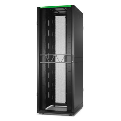 APC NetShelter SX Server Rack Gen 2, 48 HE, 2258H x 800W x 1070D mm, mit Seitenwänden,Schwarz