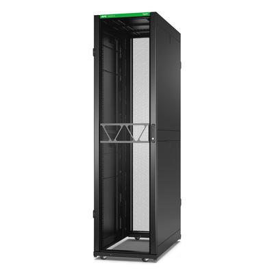 APC NetS HElter SX Server Rack Gen 2, 48 HE, 2258H x 600W x 1200D mm, mit Seitenwänden, Schwarz